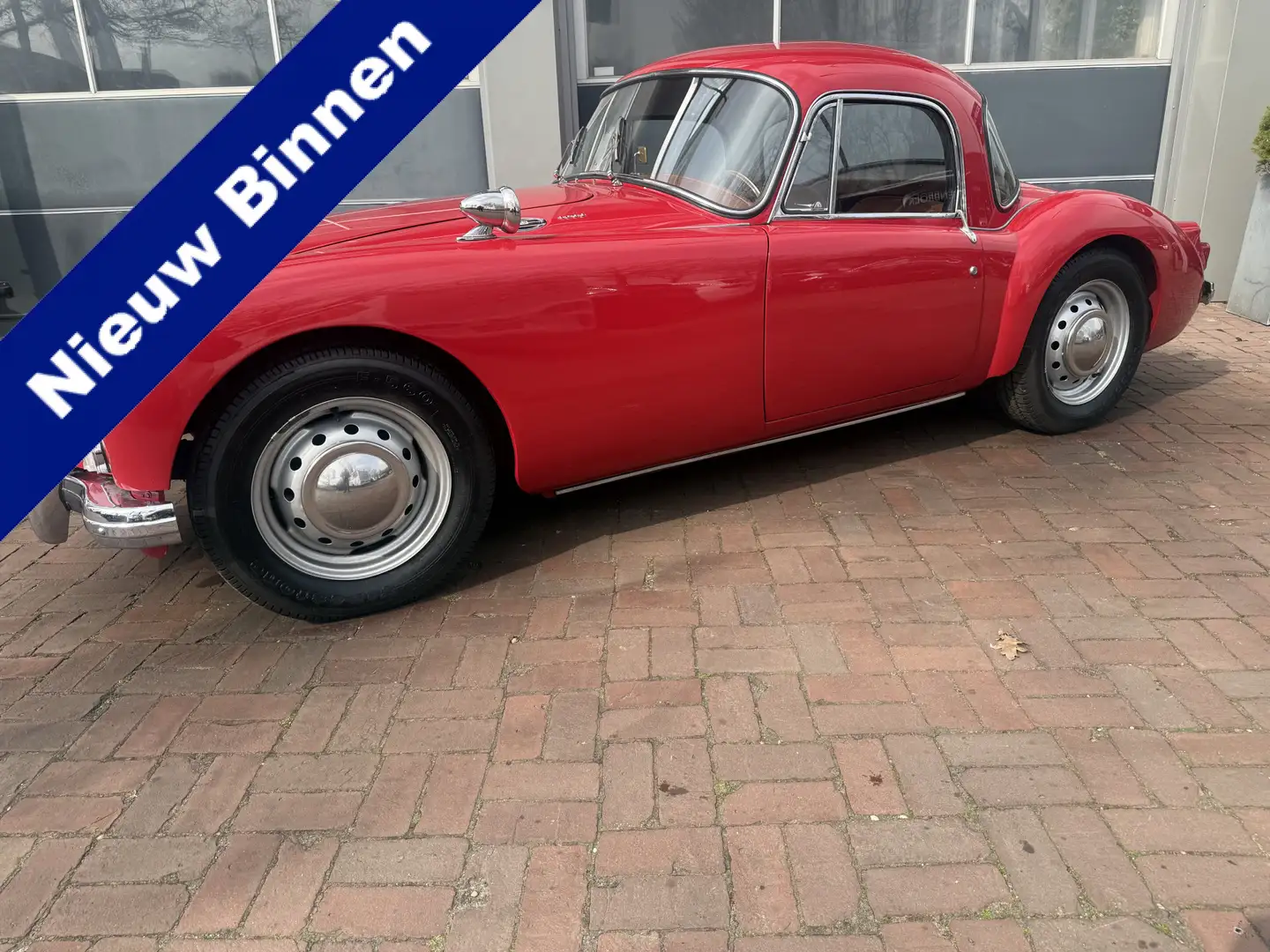 MG A 1600 COUPE Bj 1961 MK II FULLY RESTORED SCHIJFRE Rojo - 1
