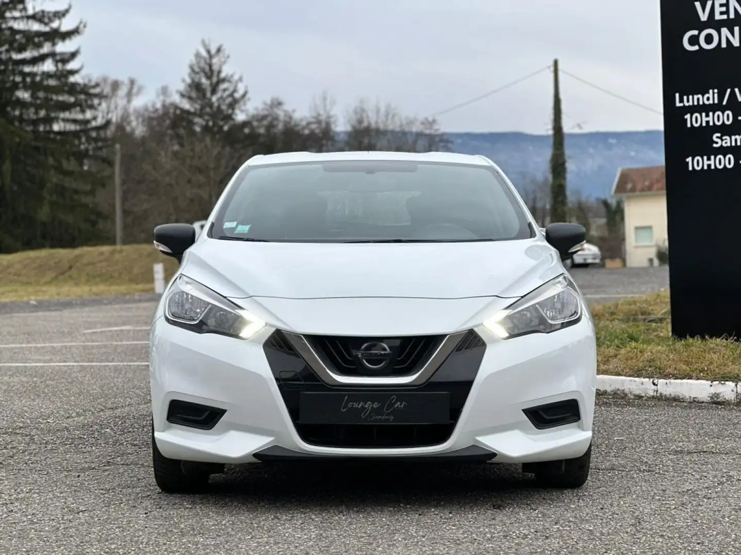 Nissan Micra 2017 IG-T 90 Visia Pack- Radar de recul Blanc - 2