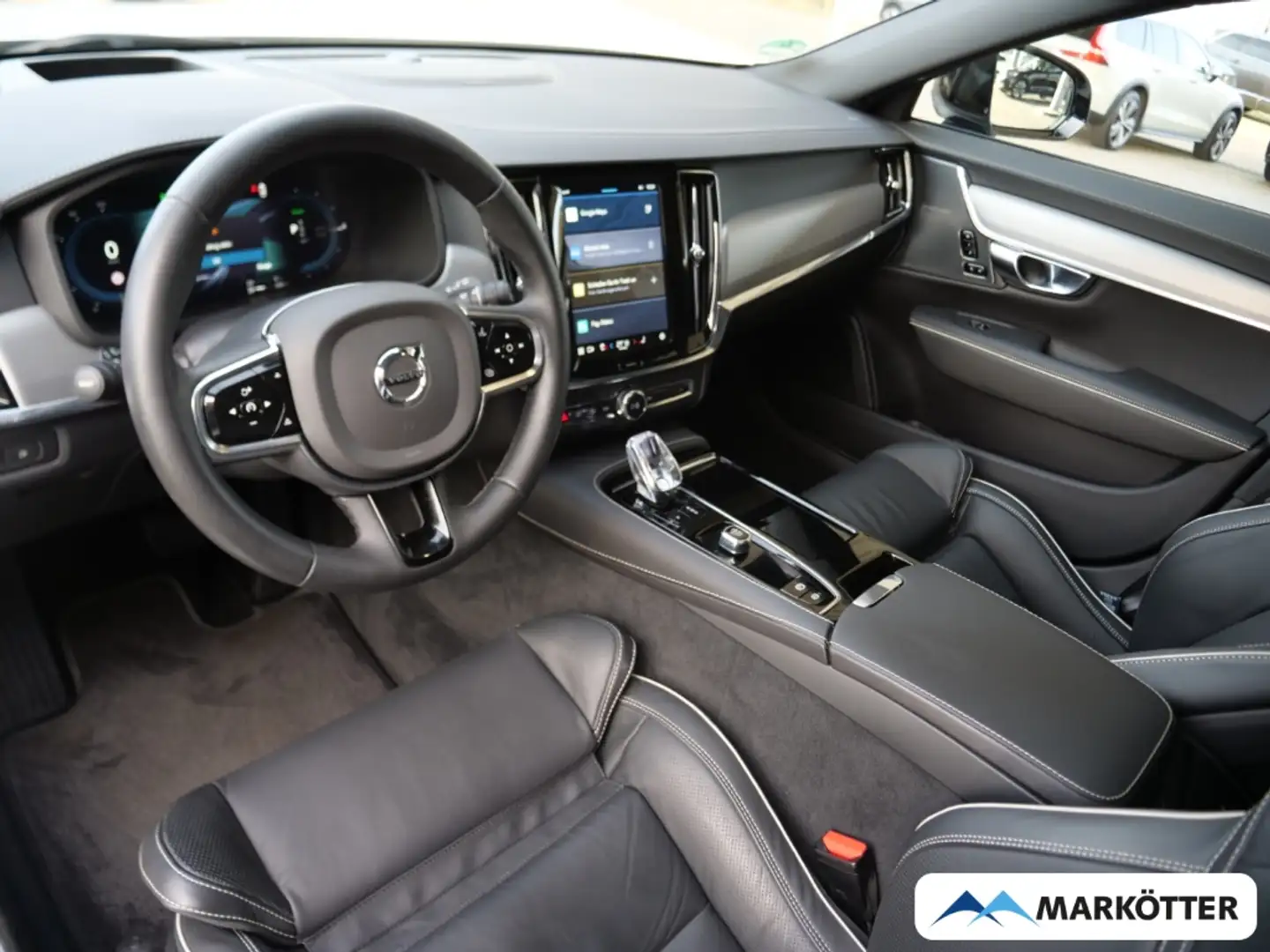 Volvo V90 T6 AWD Recharge Inscription FourC/Pano/360 Blau - 1
