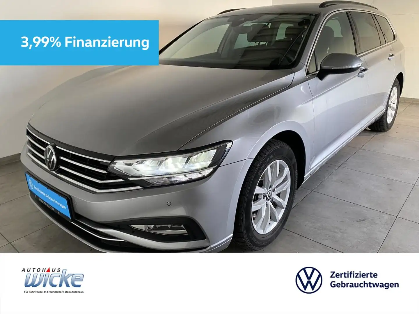 Volkswagen Passat Variant 2.0 TDI DSG Business NAVI KLIMA PDC Silber - 1