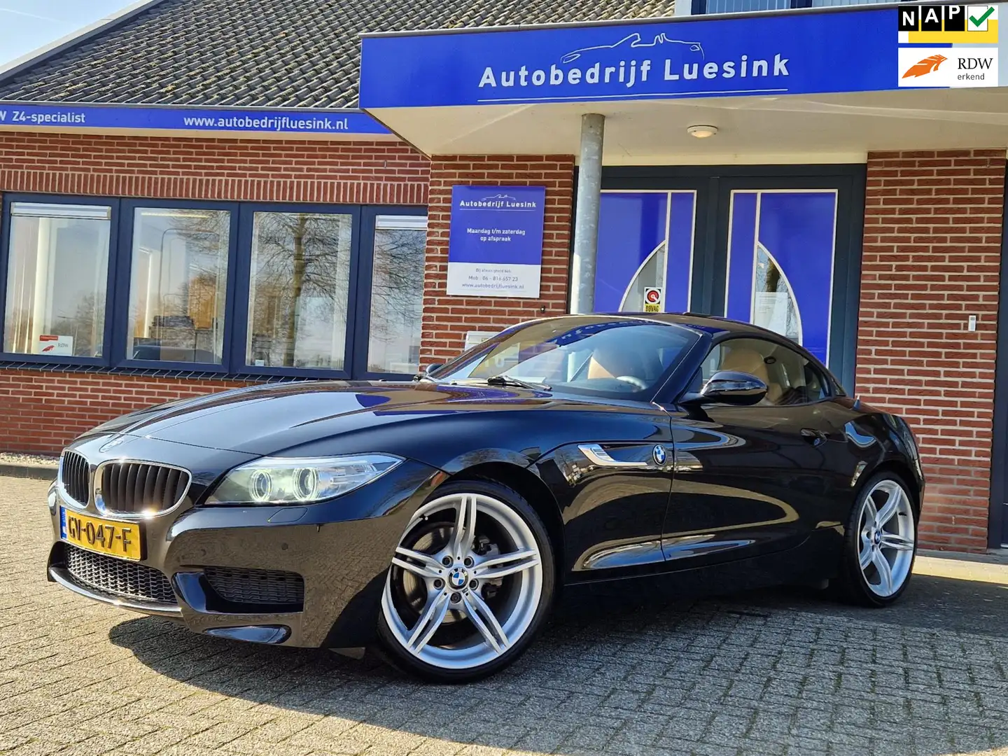 BMW Z4 Roadster SDrive18i High Executive M-Sport Stuurwie Noir - 1