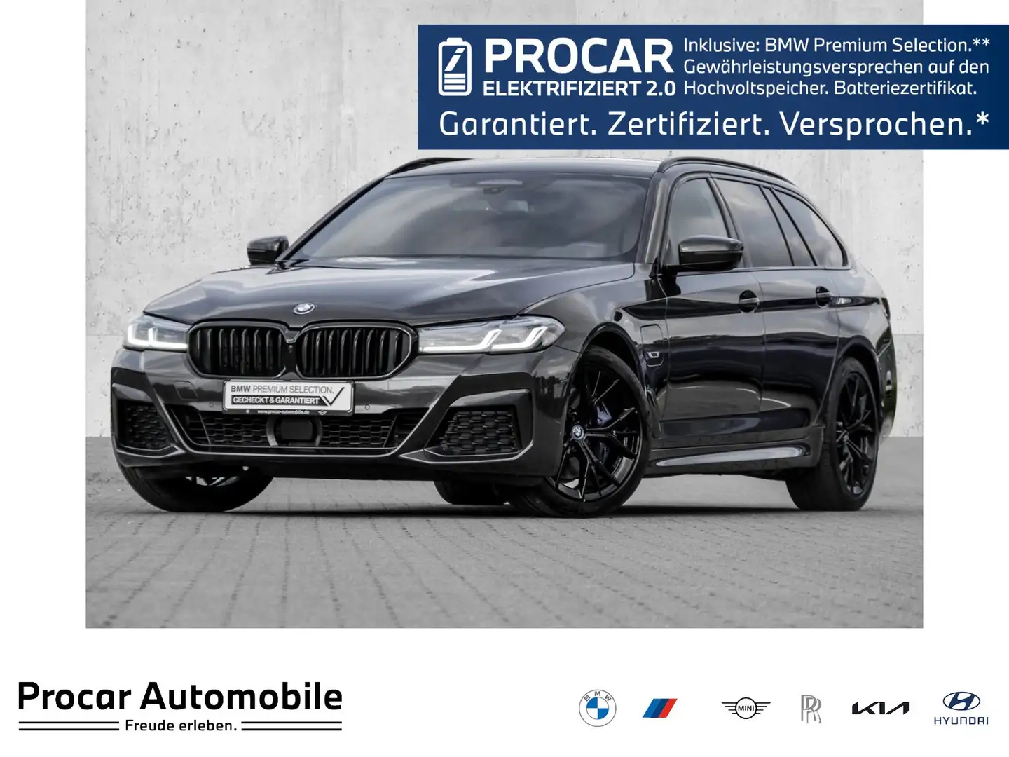 BMW 530 e xDrive M SPORT PRO+AHK+DA PROF+360°+HuD Gris - 1