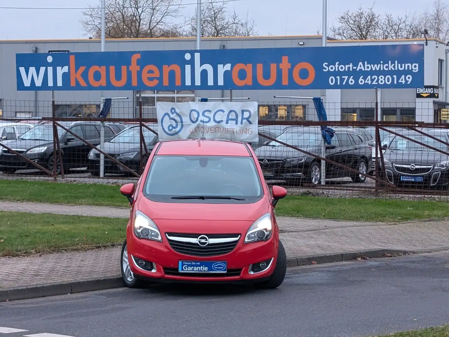 Opel Meriva B Drive*KLIMA*AHK*TEMPOMAT*PDC V-H !! Rot - 1