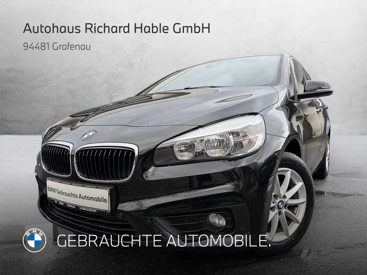 BMW 216 i Active Tourer Zwart - 1