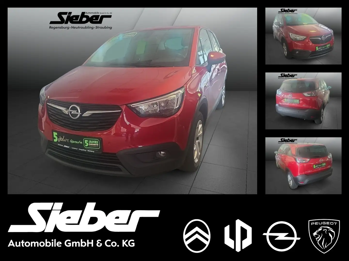 Opel Crossland 1.5 D Edition *Sitzheizung*PDC*Klima* Rot - 1