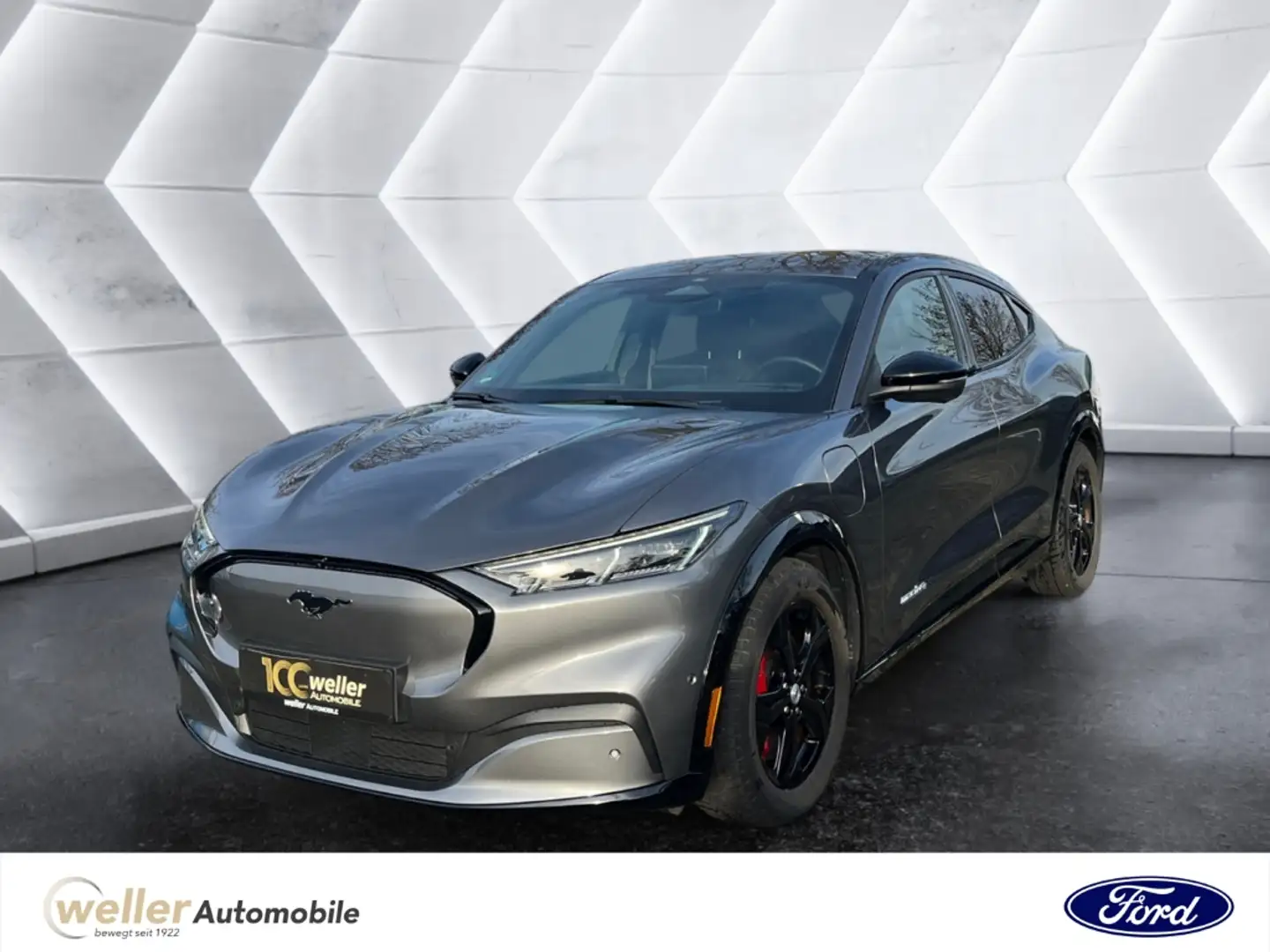 Ford Mustang Mach-E 99KWH ''Premium'' 4WD 360Grad-Kamera B&O Navi Klim Gris - 1