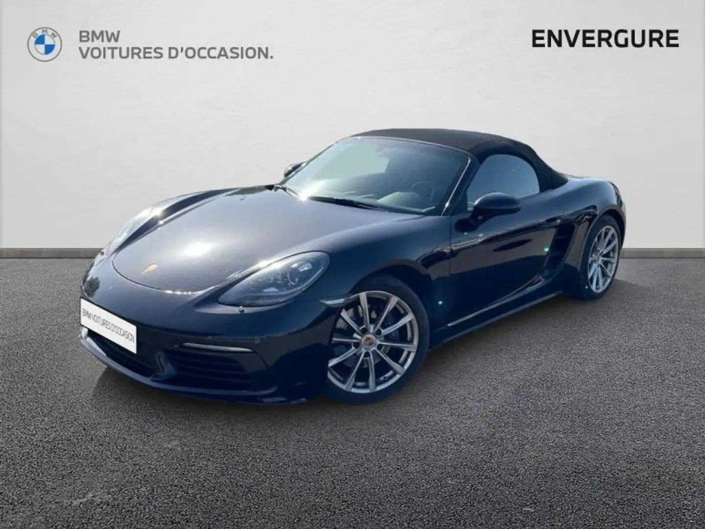 Porsche Boxster 2.0 300ch T PDK Euro6d-T Noir - 1