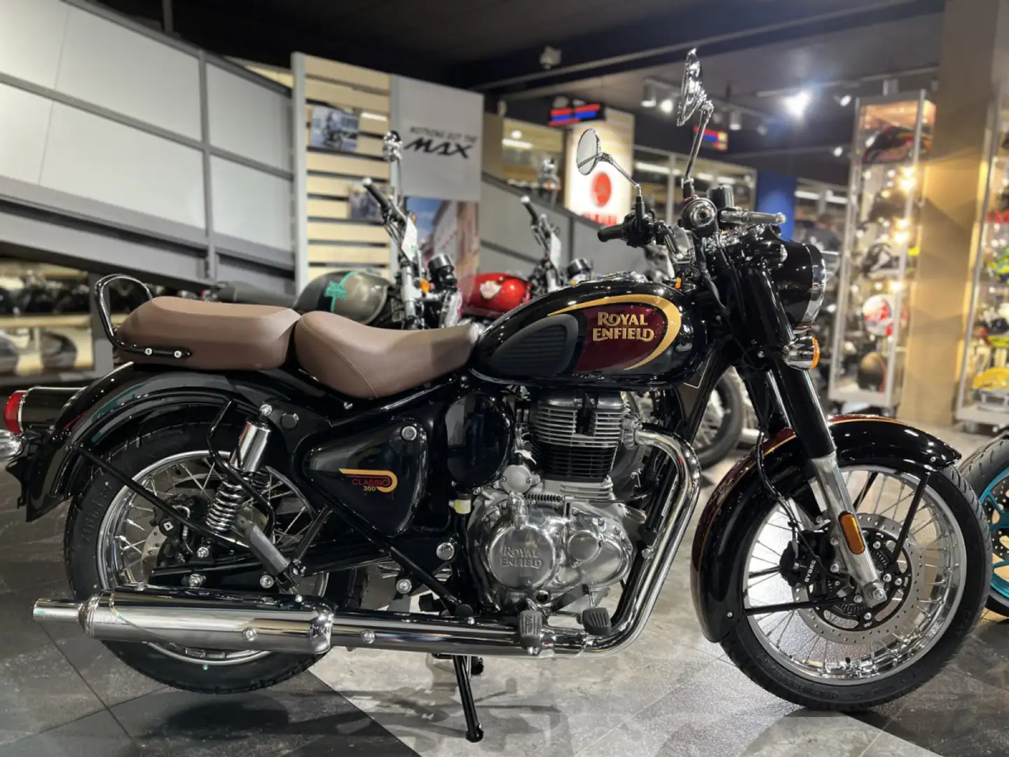 Royal Enfield Classic 350 Zwart - 1