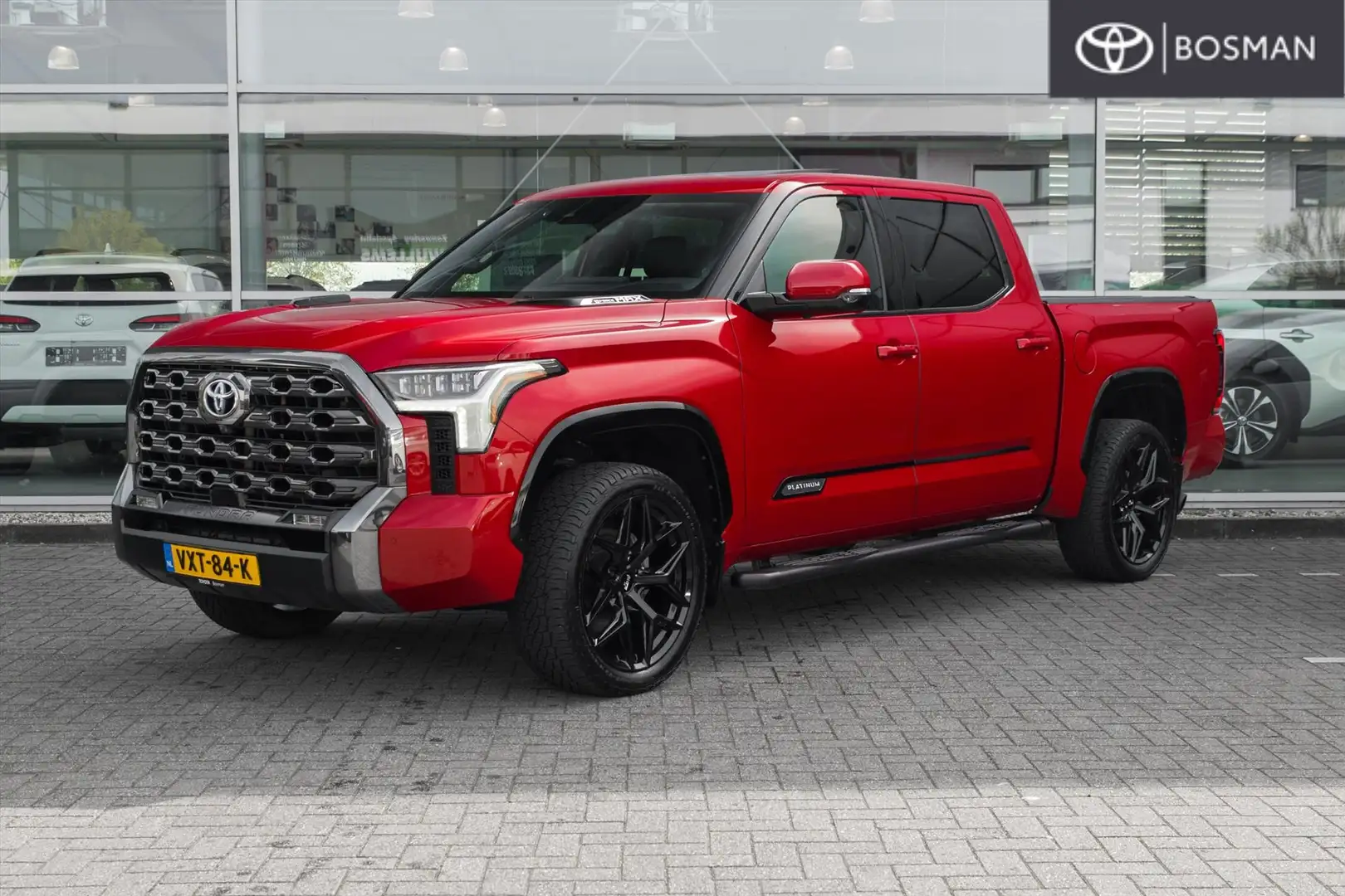 Toyota Tundra 3.5 Hybrid Platinum Crewmax 437PK i-Force MAX Rojo - 1