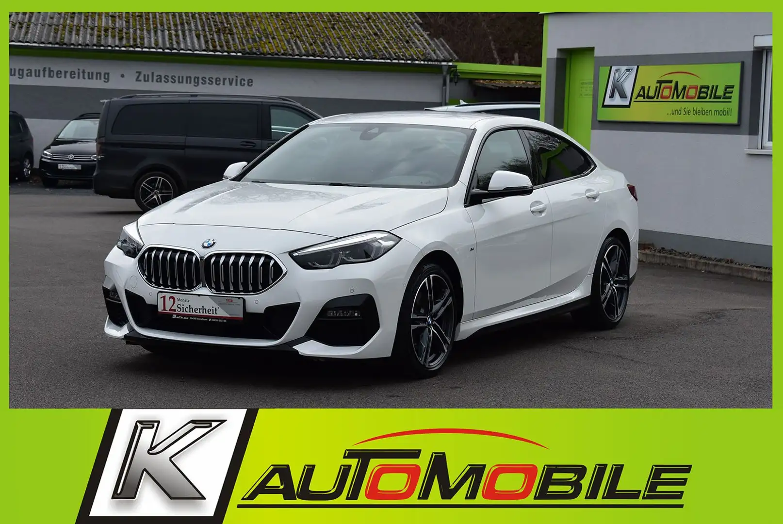 BMW 218i Gran Coupé M Sport LED+ACC+H&K+DAB+Kamera Blanc - 1