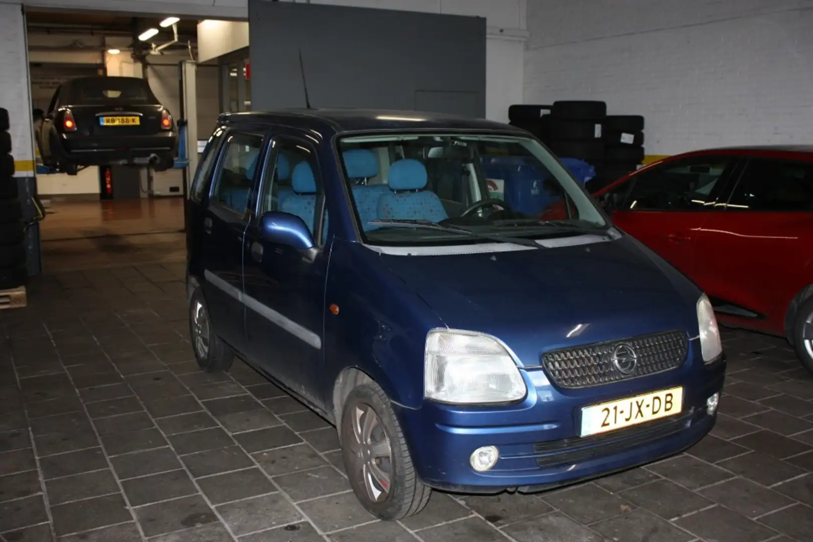 Opel Agila 1.2-16V Comfort Blauw - 2