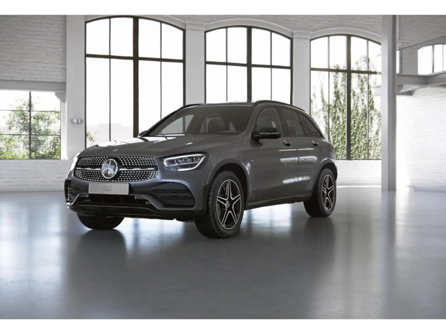 Mercedes-Benz GLC 300 e 4M AMG-Line/EXCLUSIVE+Night+AHK+Memory Gris - 2