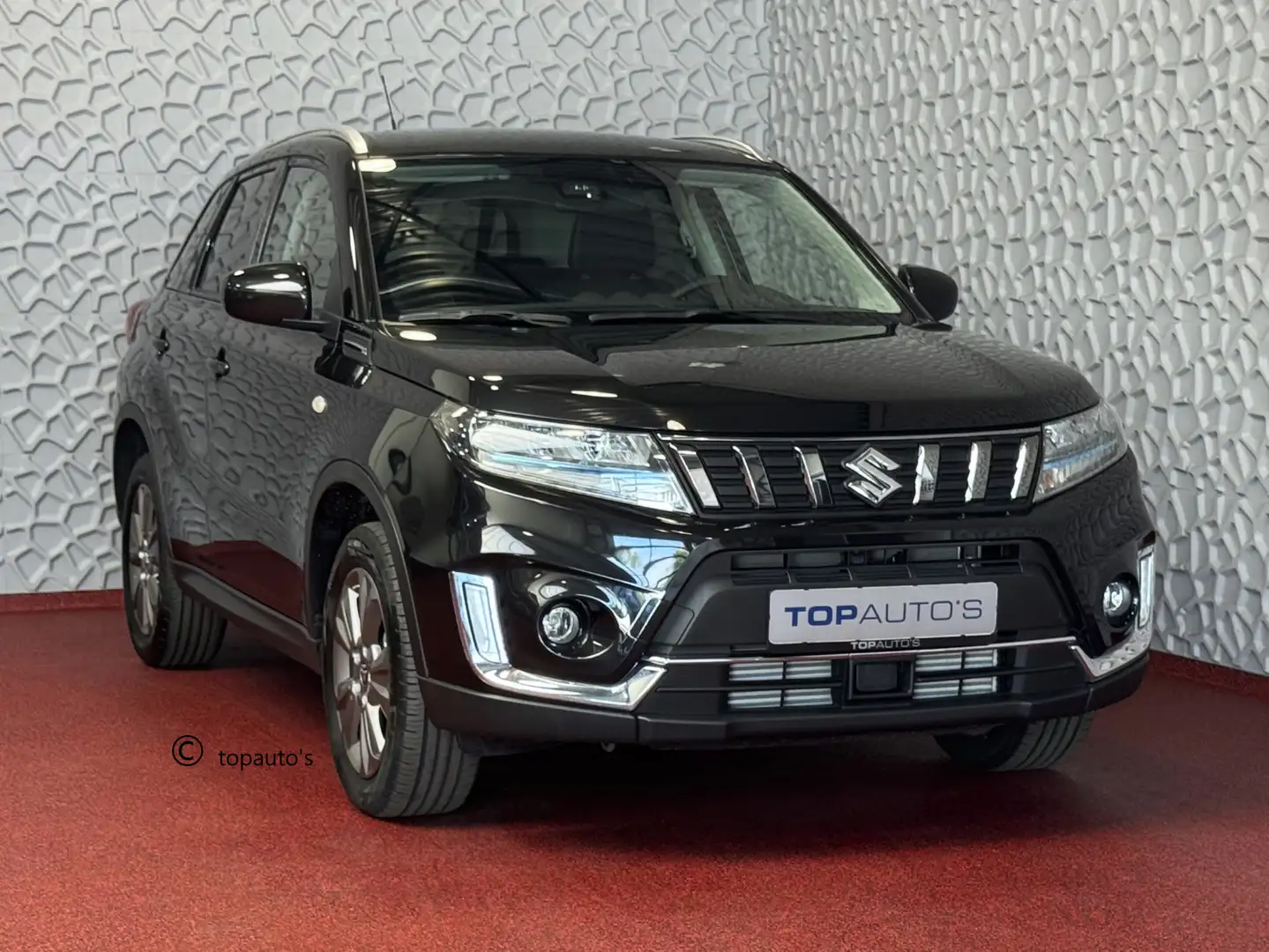Suzuki Vitara 1.4 HYBRID SELECT SMART HYBRID CARPLAY NAVI CAMERA Zwart - 1
