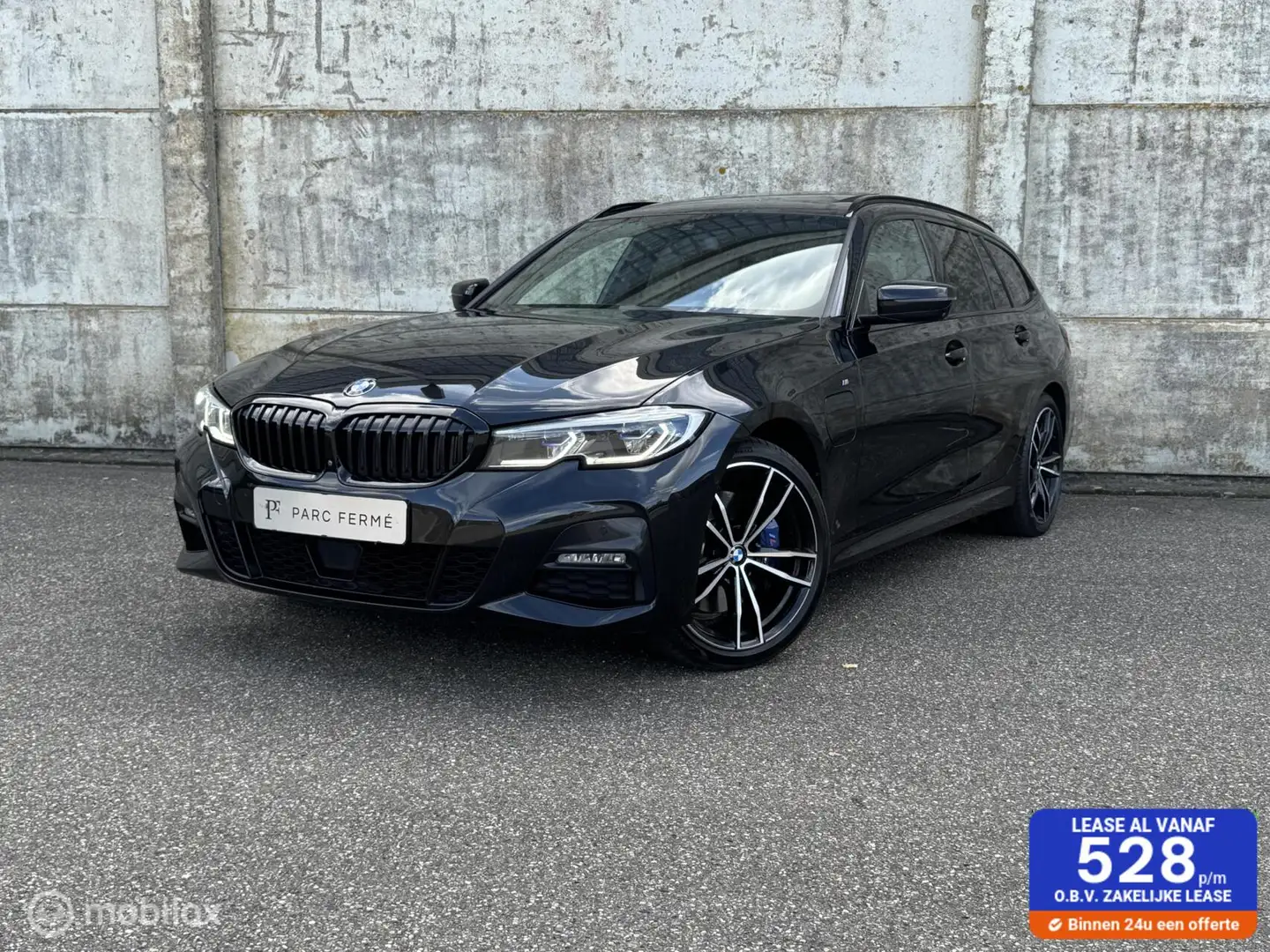 BMW 330 3-serie Touring 330e M-Pakket/Laser/Trekhaak/H&K/3 Zwart - 1