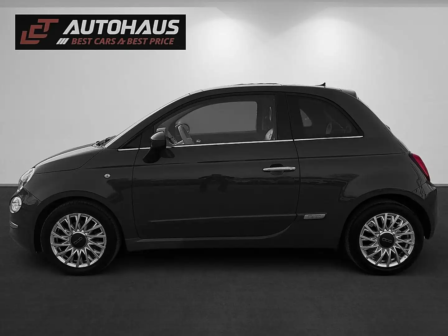 Fiat 500 |GUTE AUSSTATTUNG | SCHIEBEDACH | Grau - 2