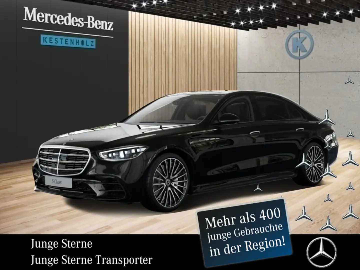 Mercedes-Benz S 580 4M Lang *AMG*Night*Memory*MBUX*Sportausp. Negru - 1