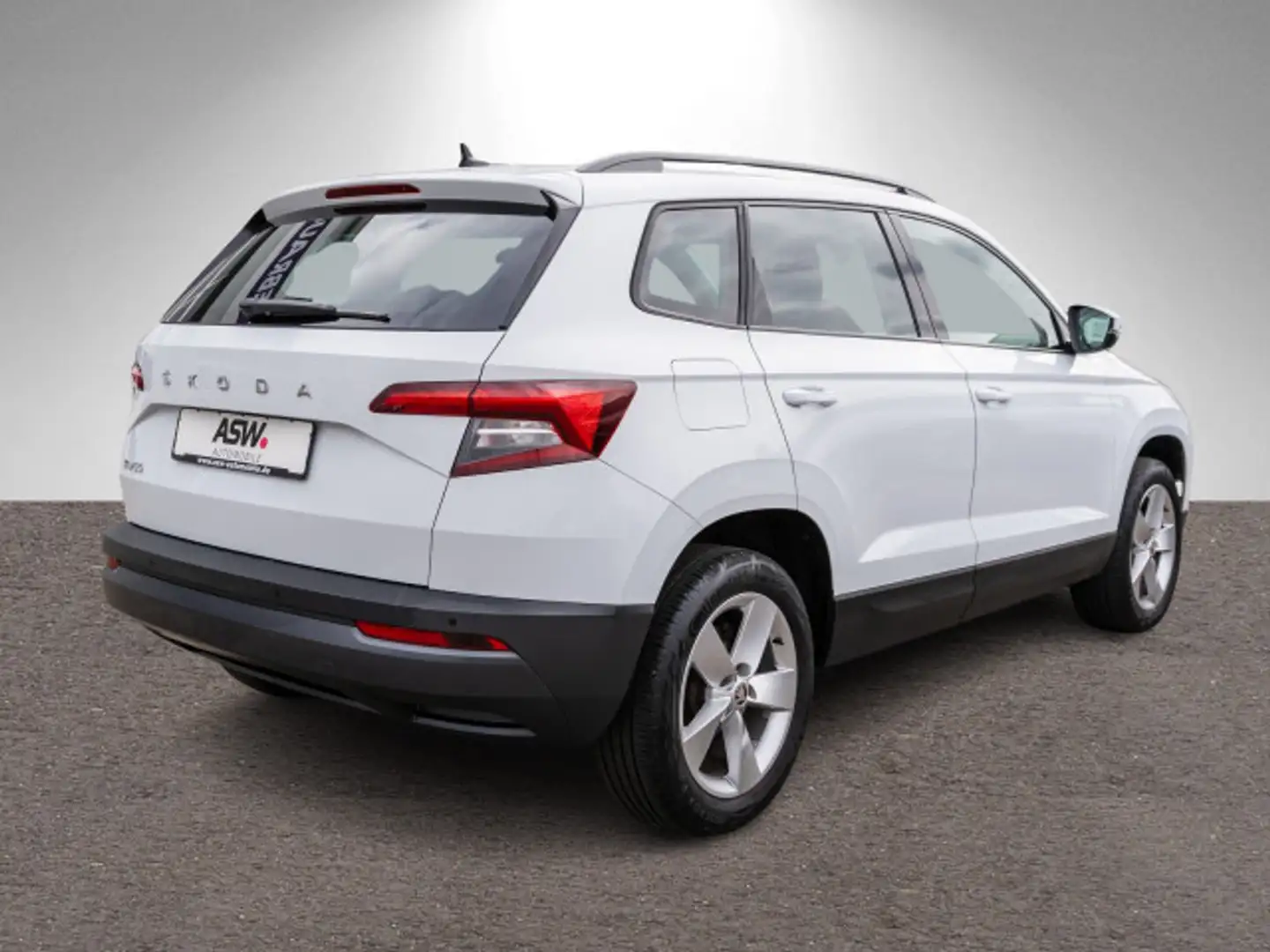 Skoda Karoq Ambition 1.5TSI DSG LED Navi Stdhz SHZ AHK Blanc - 2