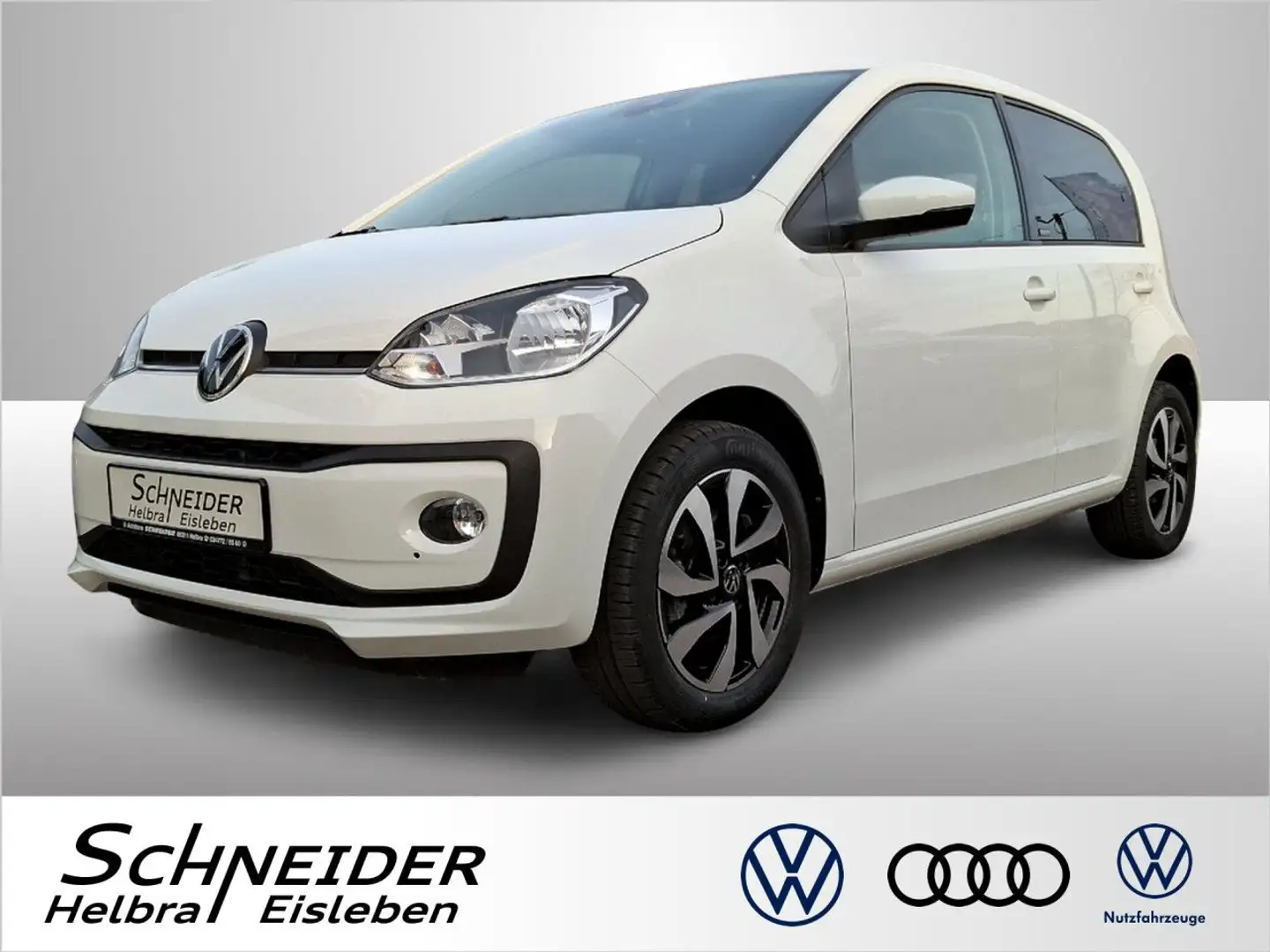 Volkswagen up! 1.0 ACTIVE CAM+TEMPOMAT+KLIMA Bluetooth Weiß - 1