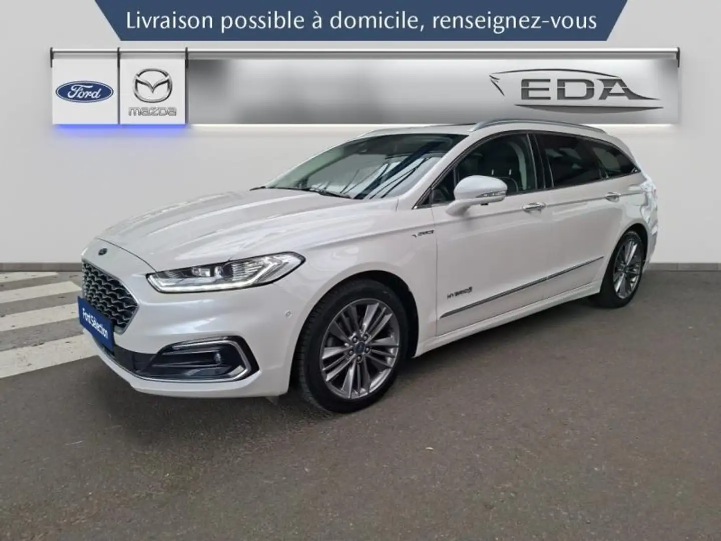 Ford Mondeo 2.0 HYBRID 187ch Vignale BVA 7cv Blanc - 1