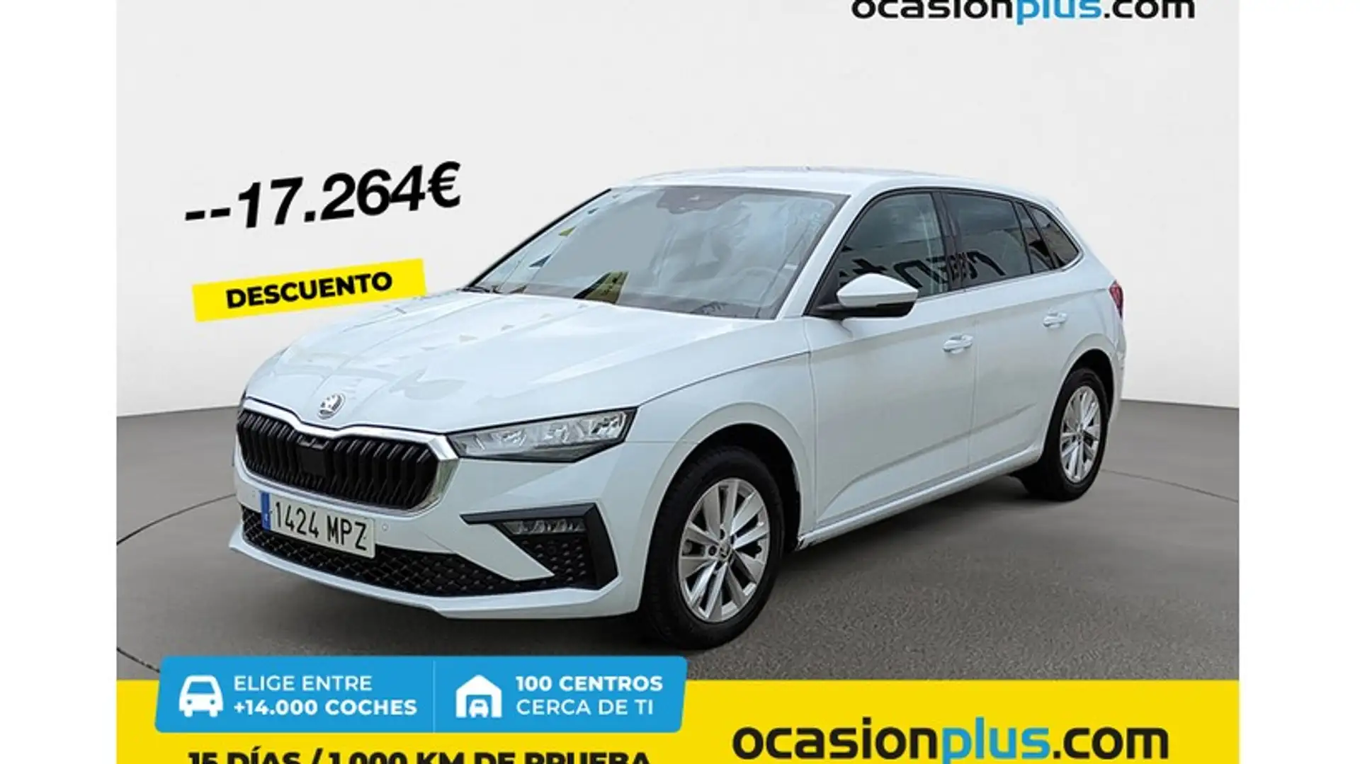 Skoda Scala 1.0 TSI Selection 85kW Blanc - 1