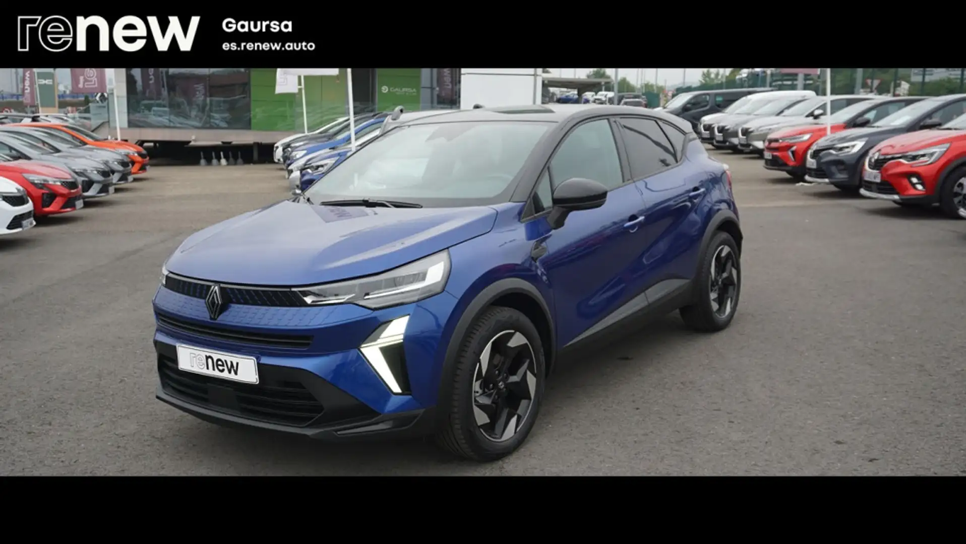 Renault Captur 1.3 TCE 103KW TECHNO 140 5P Blauw - 1