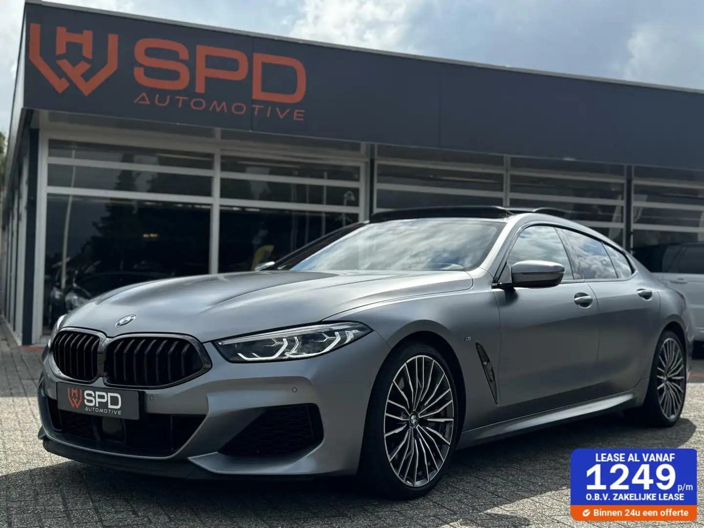 BMW M850 8-serie Gran Coupé M850i xDrive High Executive|530 Grijs - 1