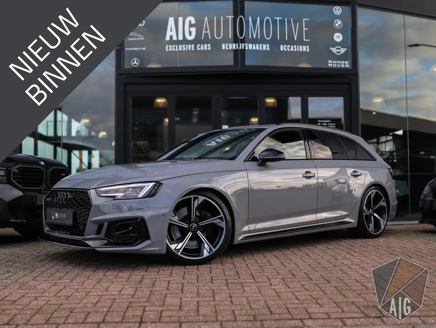 Audi RS4 A4 Avant 2.9 TFSI quattro Pro Line Plus | Massage Gris - 1