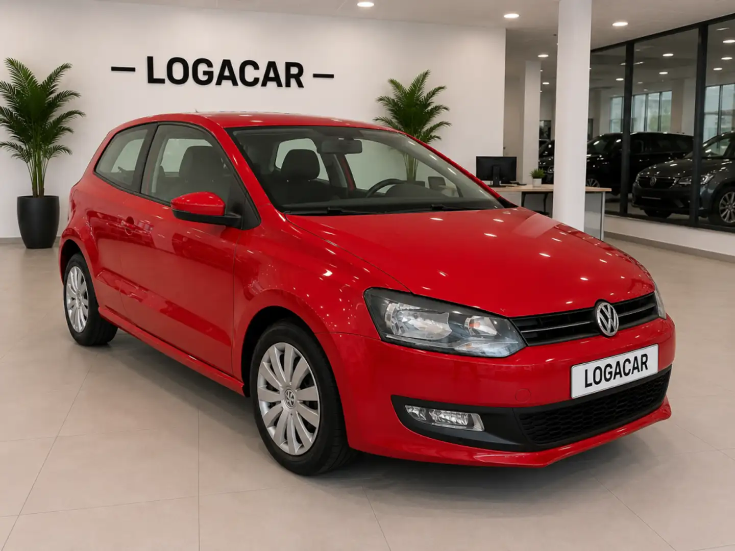 Volkswagen Polo 1.2 Advance BMT Rojo - 2