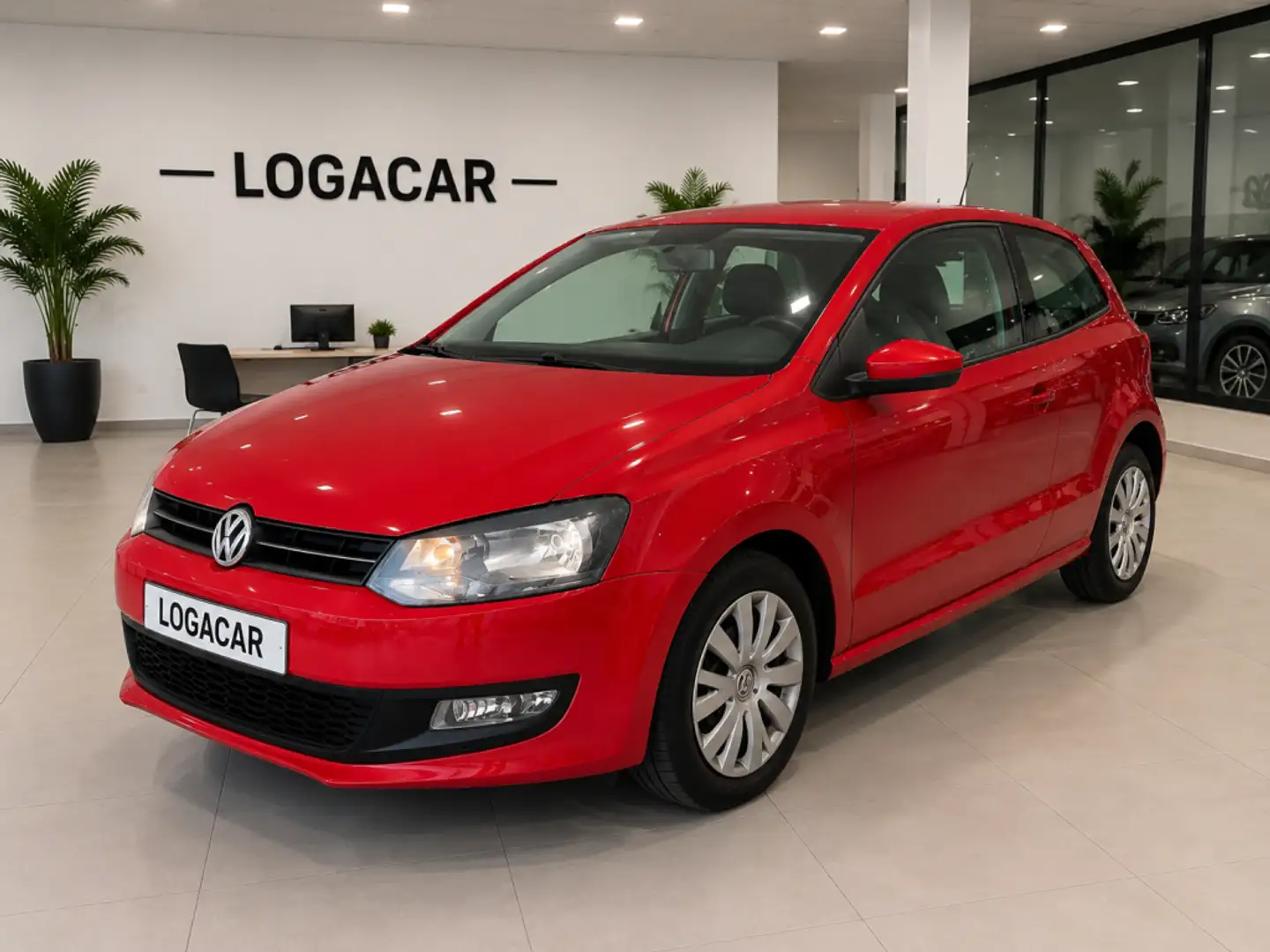 Volkswagen Polo 1.2 Advance BMT Rojo - 1