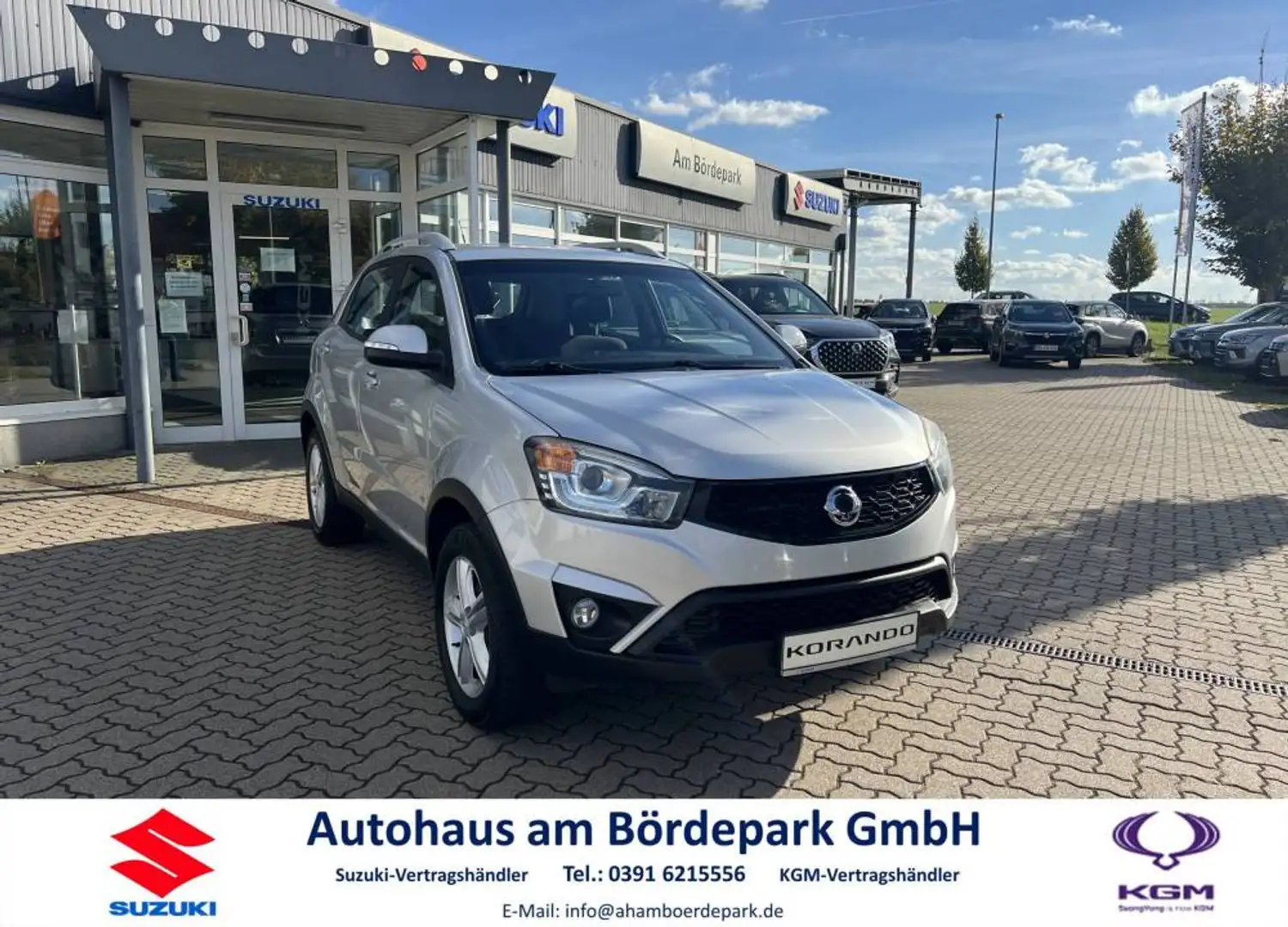 KGM Korando 2.0 Quartz Sitzheizung Silber - 1