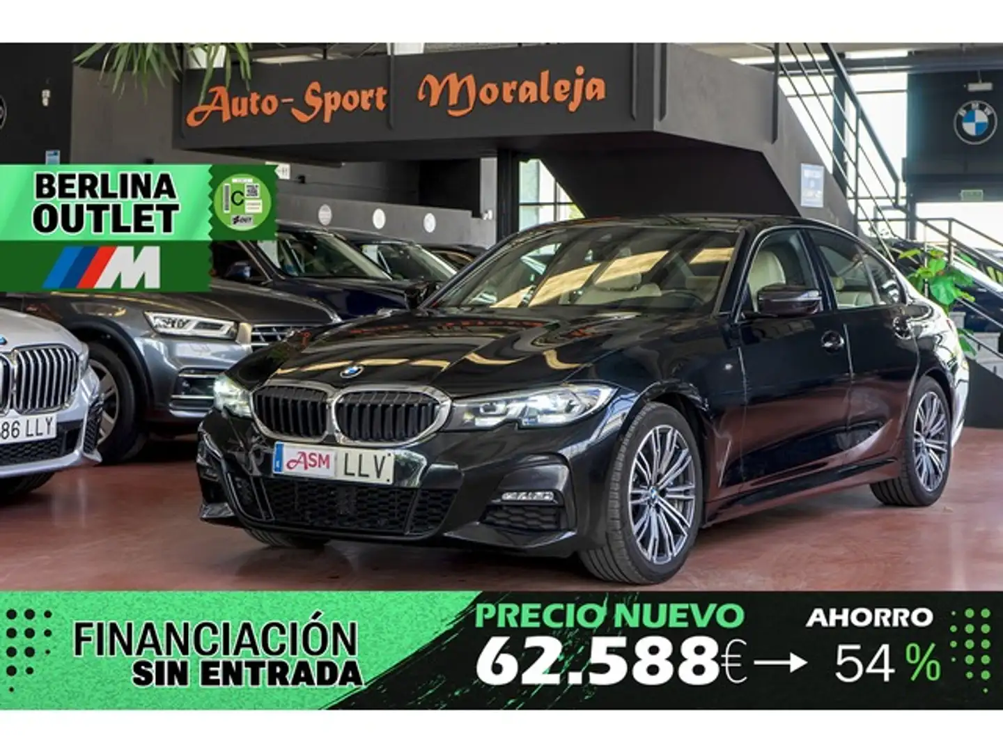 BMW 330 330iA Negro - 1