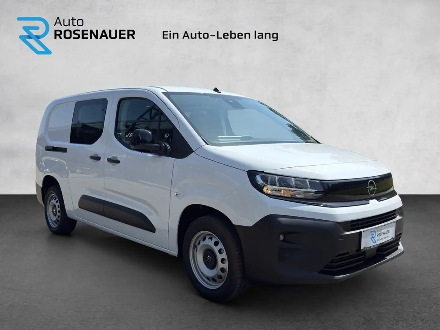 Opel Combo KW Doppelkabine XL 130PS Autom.!2 Schiebetüren,Ka Weiß - 2