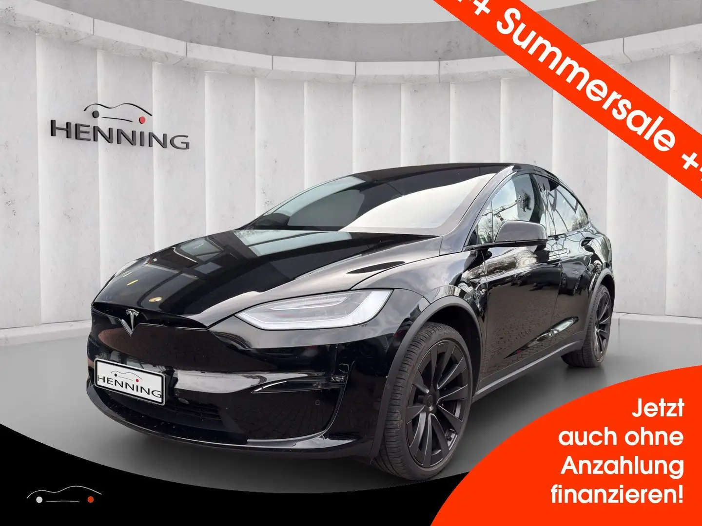 Tesla Model X Tri-Motor Plaid Allrad 1020 PS Negru - 1