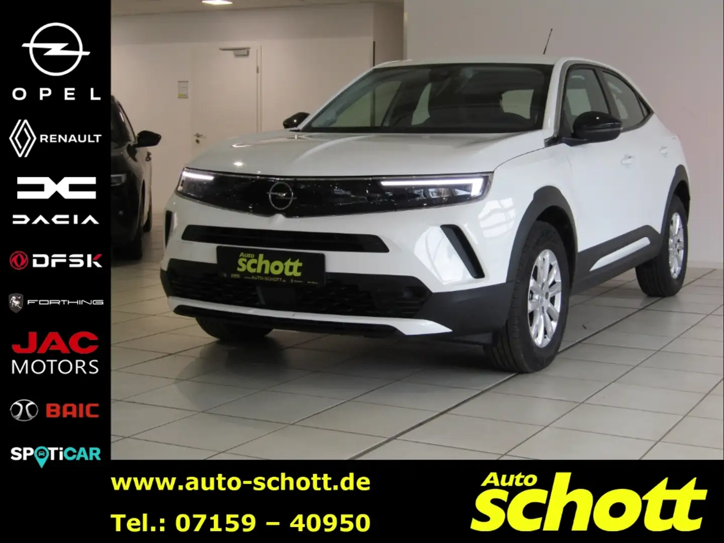 Opel Mokka EU6d Edition 1.2 Direct Injection Turbo 74 kW (10 Weiß - 1