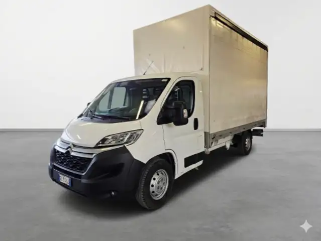 Citroen Jumper 35 2.0 bluehdi 130cv E6 *TELONATO+SPONDA IDRAULICA+PASSO ALTO*