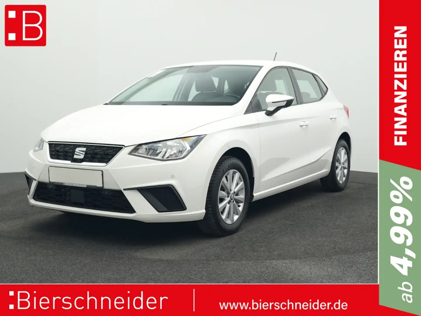SEAT Ibiza 1.0 TGI Style NUR GEWERBE Blanc - 1