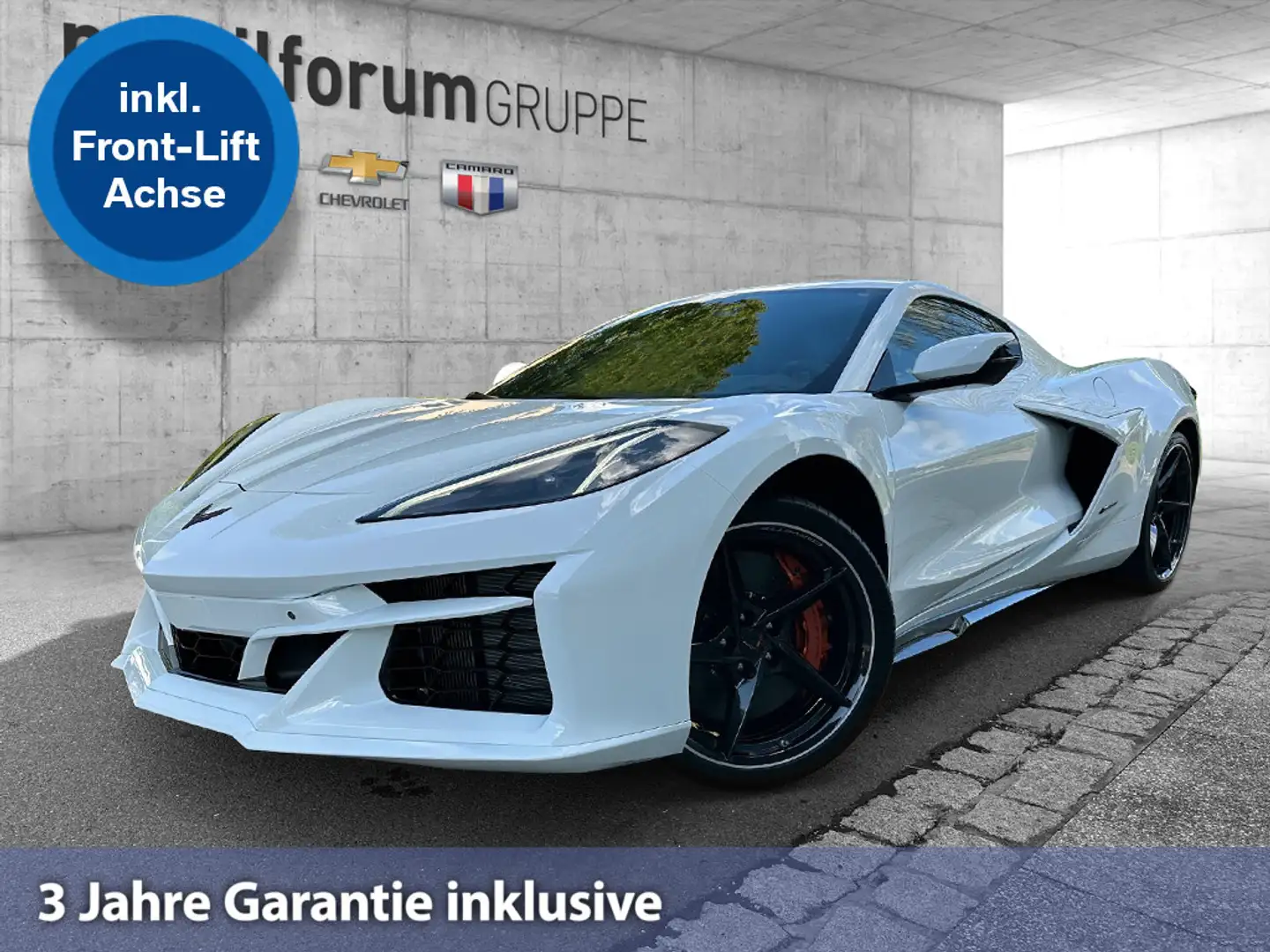 Corvette C8 Coupe E-Ray 6.2L V8 AWD Hybrid Bianco - 1
