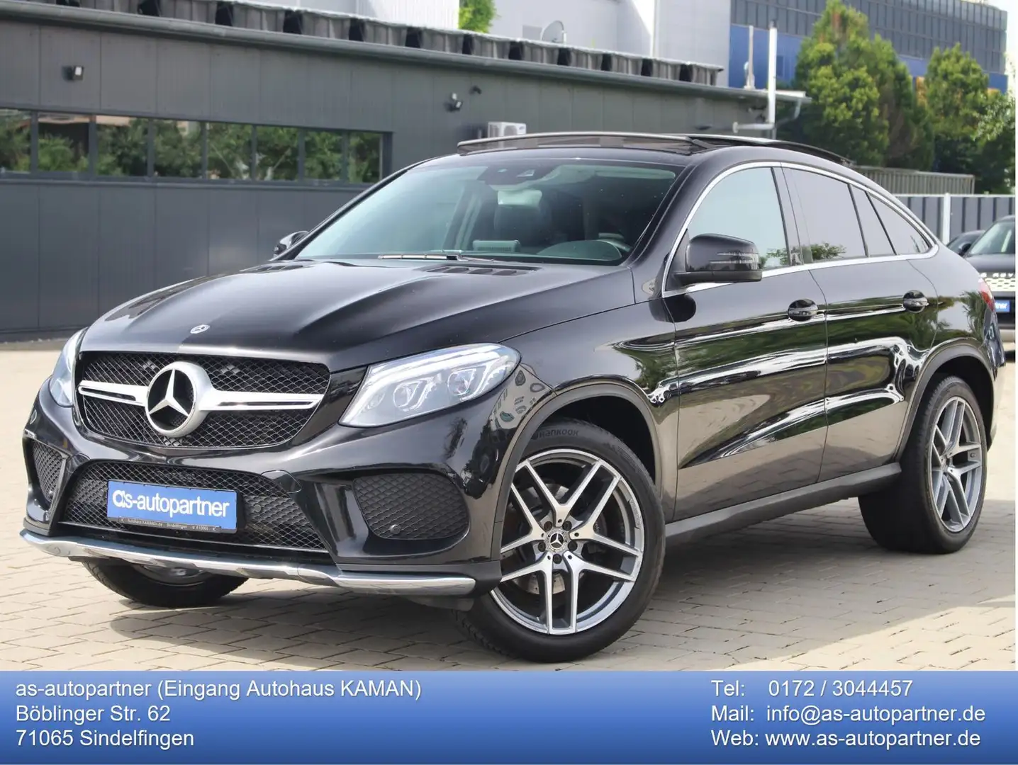 Mercedes-Benz GLE 350 d 4M Coupe AMG *PANO-COMAND-KAMERA* Schwarz - 1
