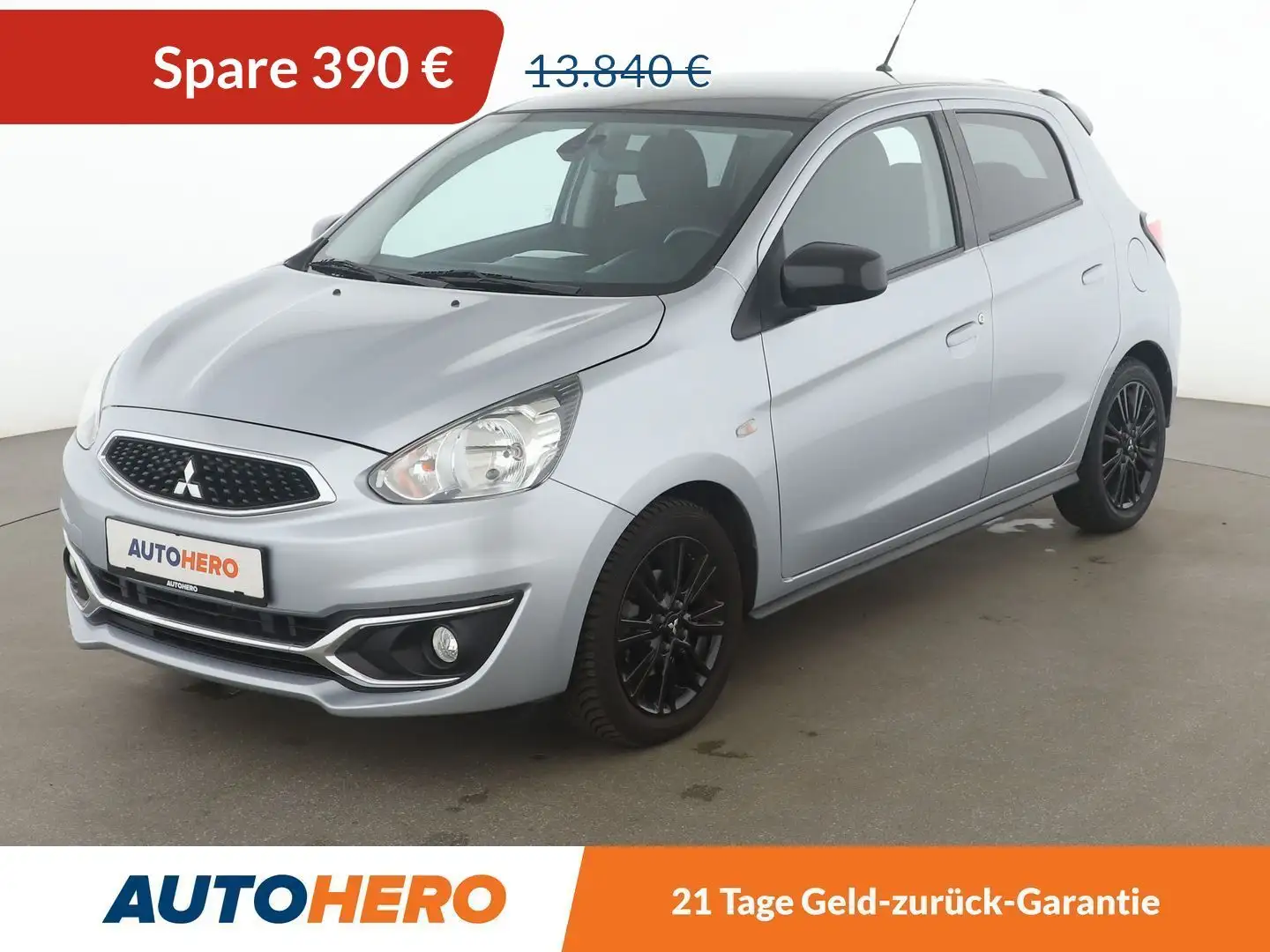 Mitsubishi Space Star 1.2 Diamant Edition+ Aut.*NAVI*PDC*SHZ*ALU* Grau - 1