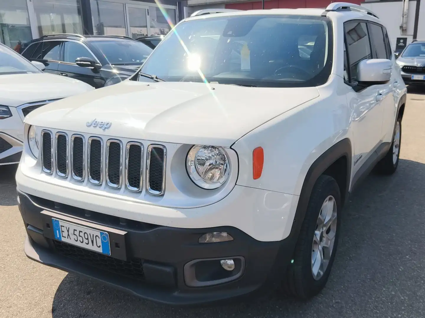 Jeep Renegade Renegade 1.6 mjt Limited fwd 120cv Білий - 1