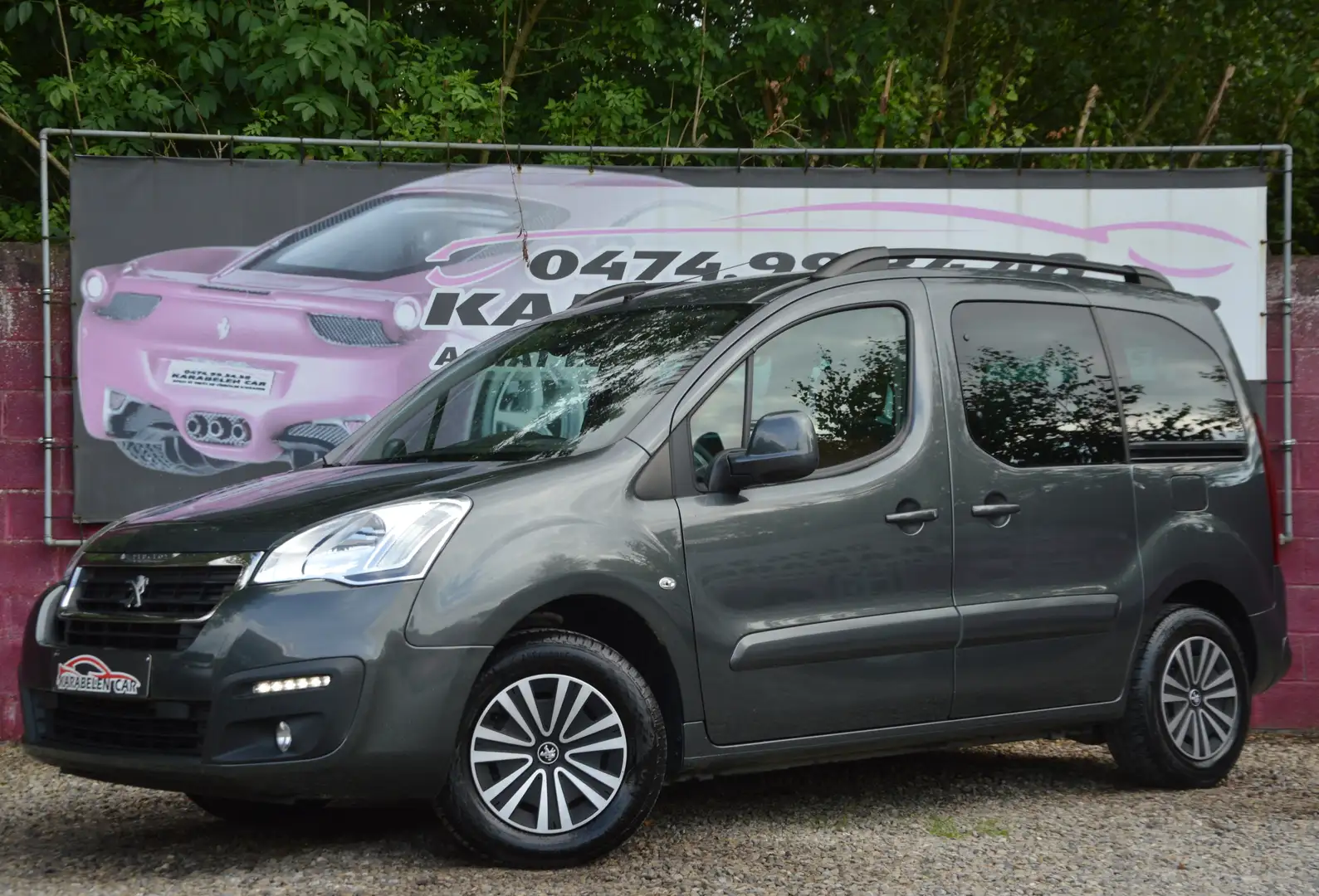 Peugeot Partner 1.2PureTech Active NEUF CRUIS CLIM 35.341KM GAR Gris - 1