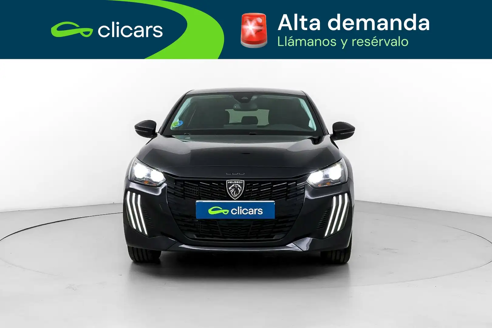 Peugeot 208 1.2 Hybrid Allure e-DCS6 100 Negro - 2