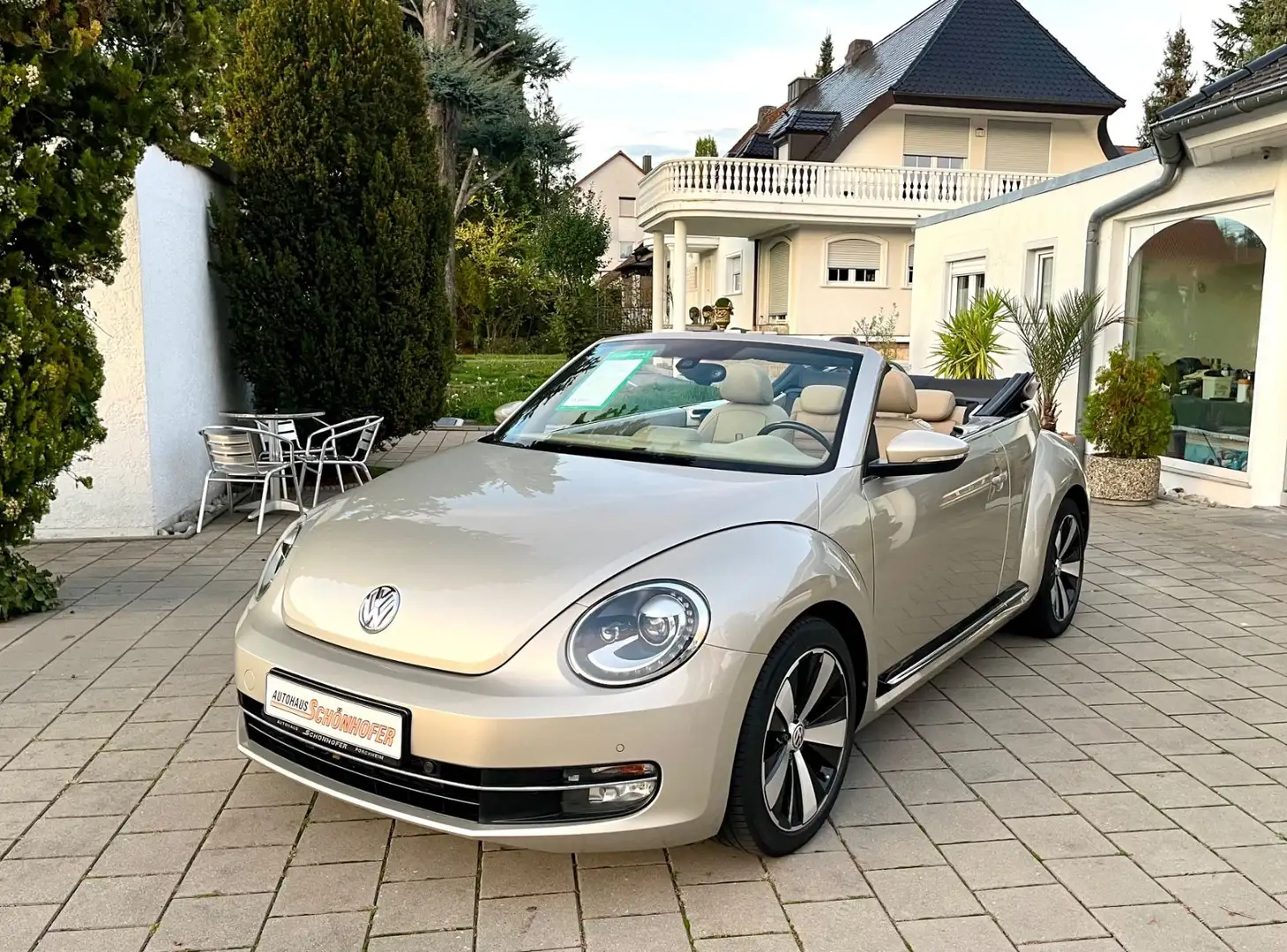 Volkswagen Beetle Cabrio 2.0 Sport Aut.Klima Xen. Leder PDC Silber - 1