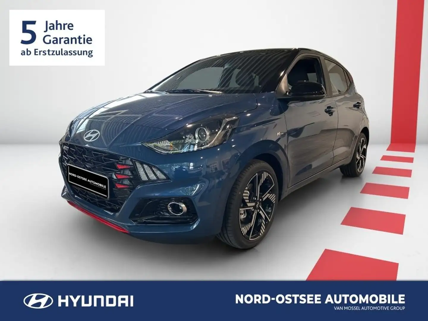 Hyundai i10 FL N Line Dachlackierung Blau - 1