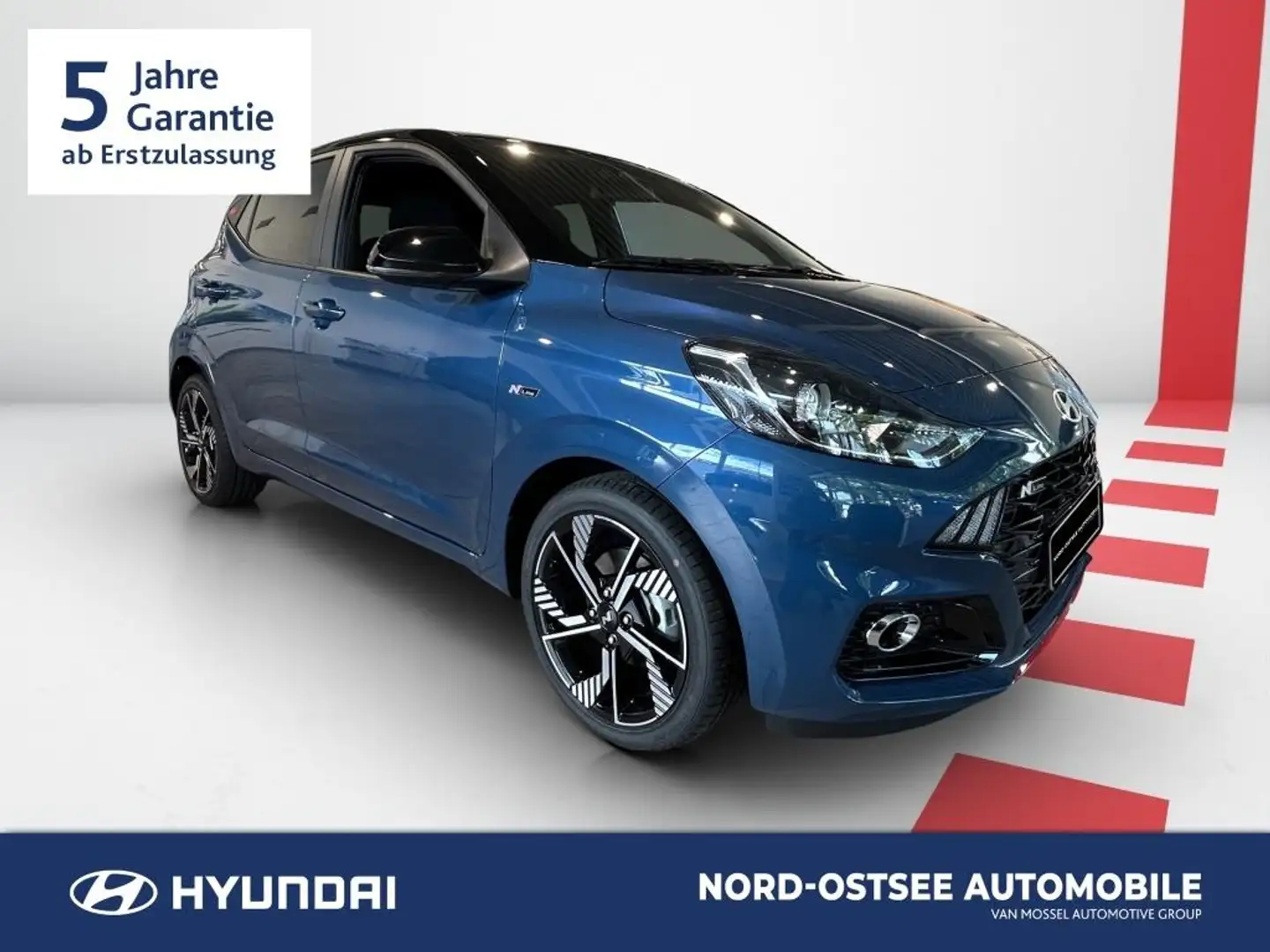 Hyundai i10 FL N Line Dachlackierung Blau - 2