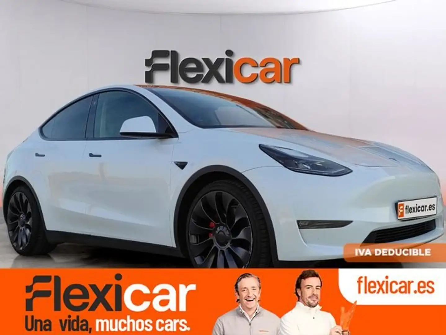 Tesla Model Y Gran Autonomía 4WD Blanco - 1