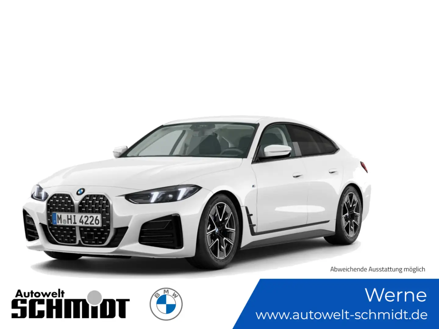BMW 420 d xDrive Gran Coupe M-Sportpaket Navi LED Scheinwe Weiß - 1