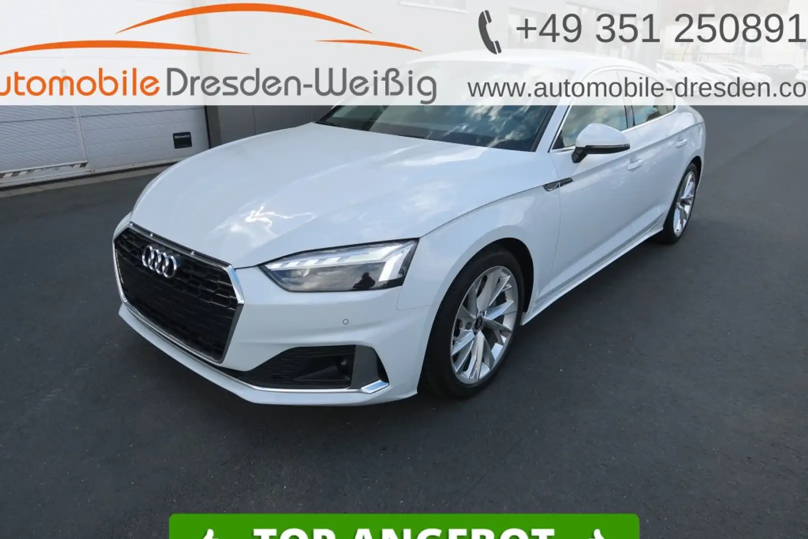 Audi A5 40 TFSI prestige plus*Navi*ACC*Matrix*Kamera* White - 1