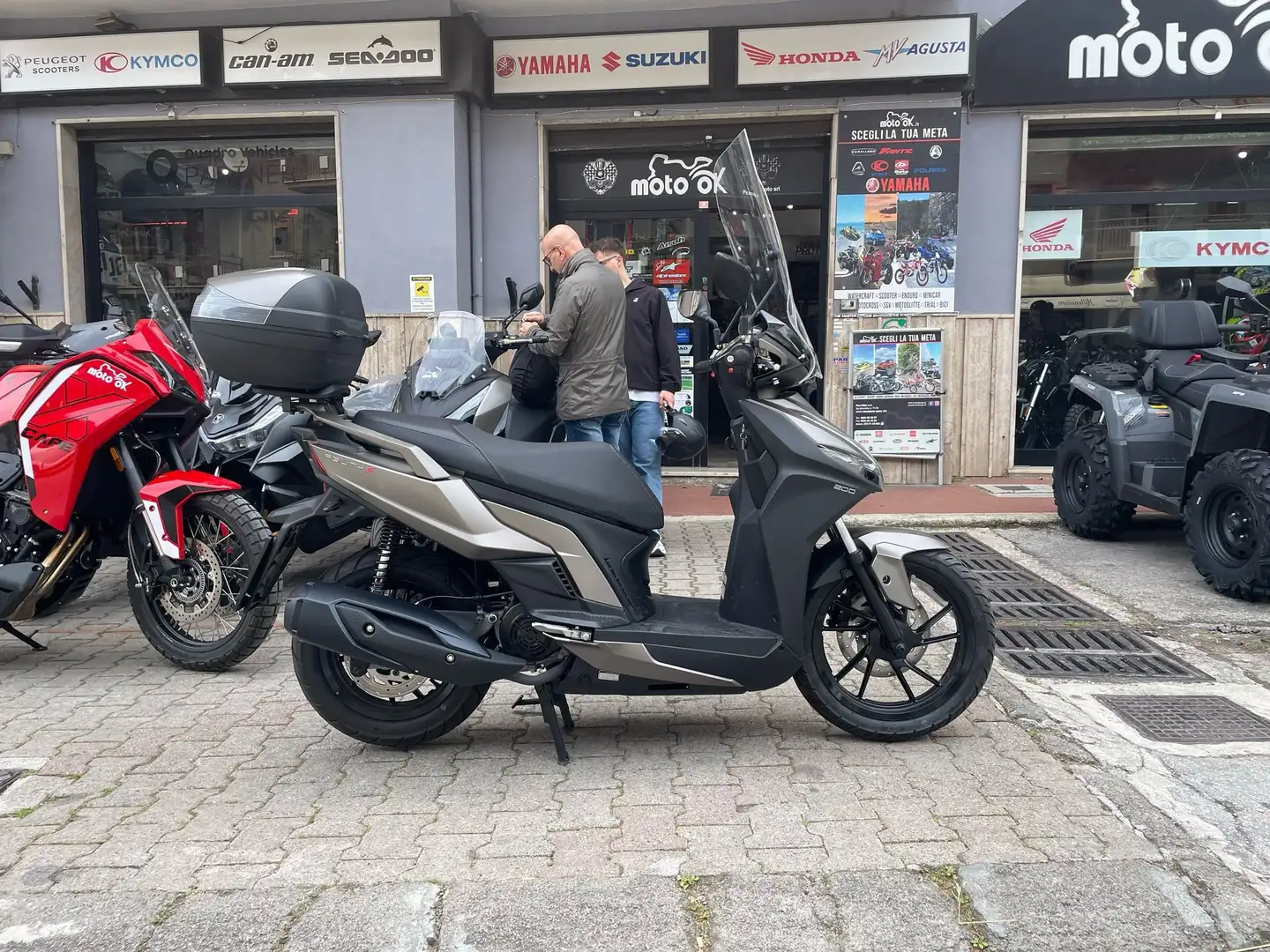 Kymco Agility 200 S Grey - 1