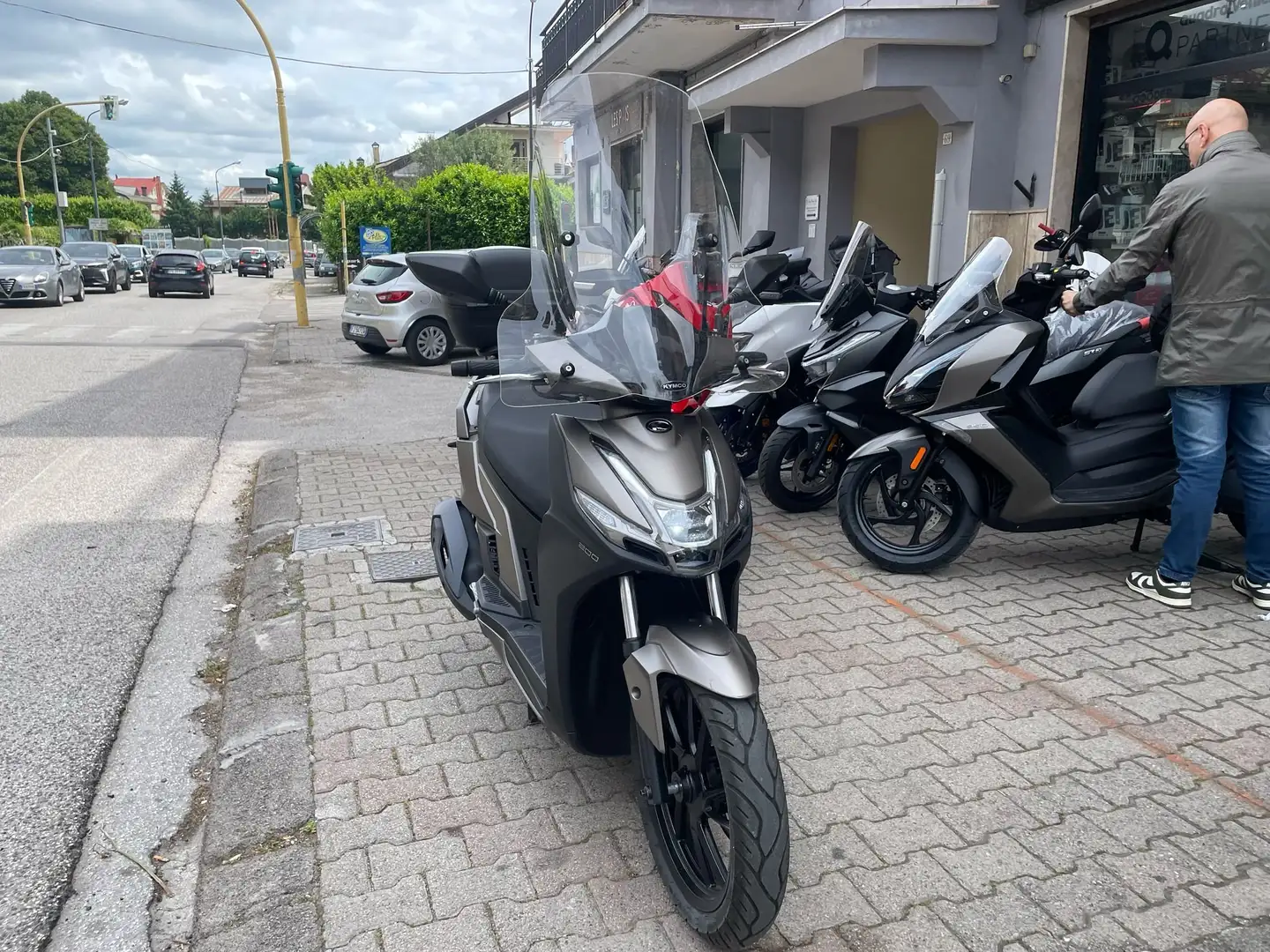 Kymco Agility 200 S Grey - 2